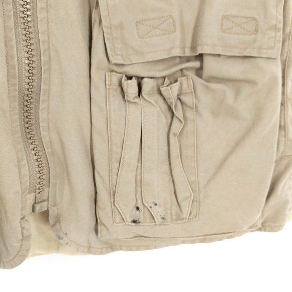 VTG Banana Republic Safari Utility 80s Vest Size S - Picture 8 of 12